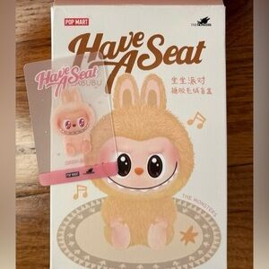 100% Authentic Labubu Have A Seat DADA